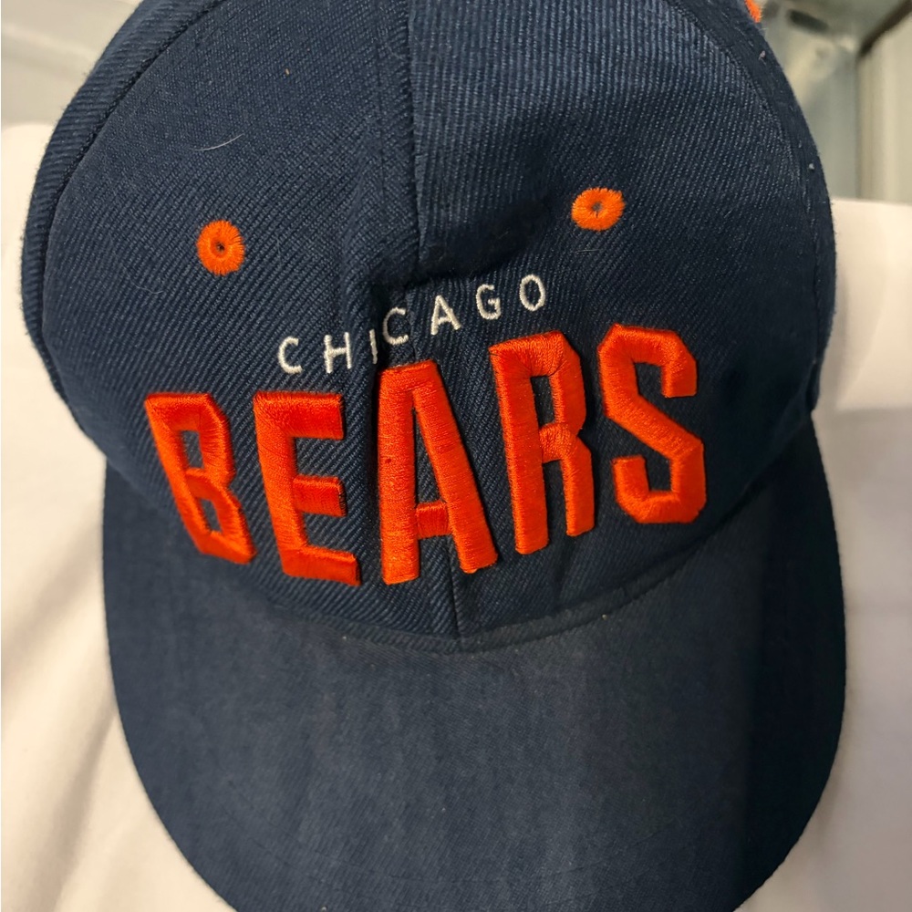 Chicago Bears Navy and Orange Baseball Cap